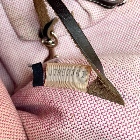 Dooney And Bourke Brown Leather Signature Jacquard Hobo Shoulder Logo - Picture 13 of 16